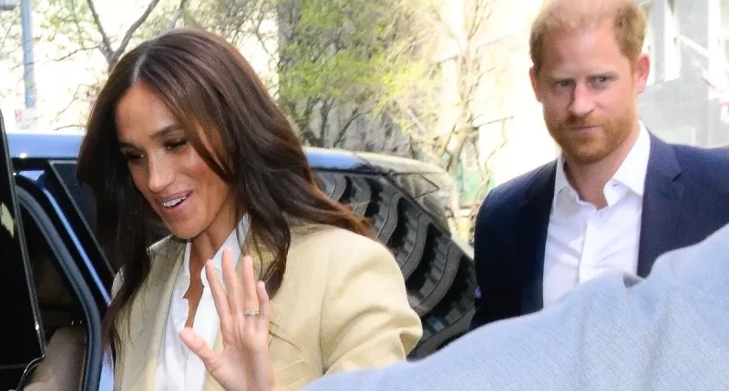 Meghan Markle Seen Ignoring Prince Harry When He Tries to Touch Her