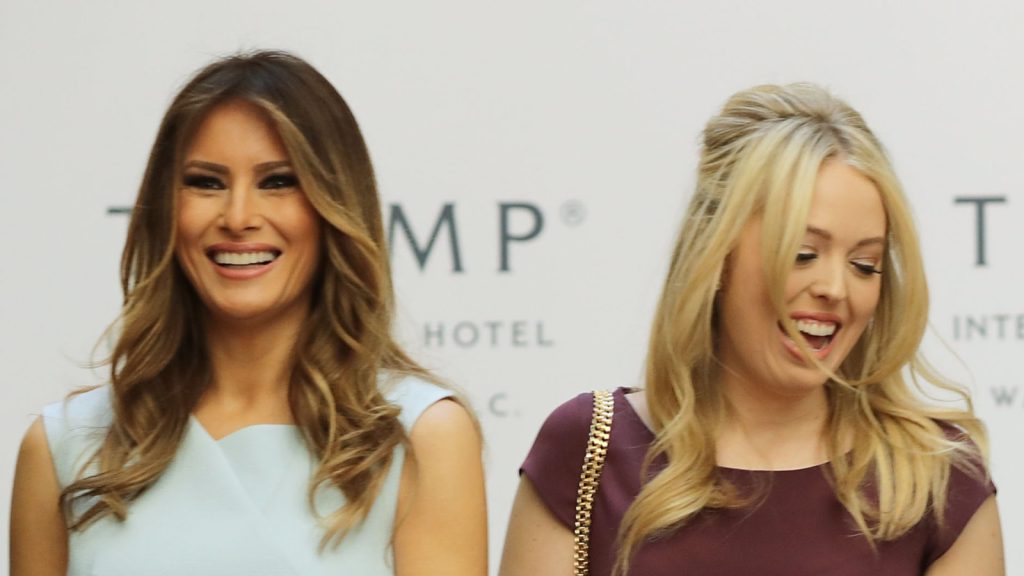 Melania Trump Uses Barron As Slick Excuse For Ditching Tiffany's Baby Shower