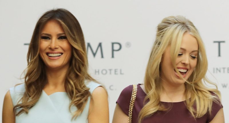 Melania Trump Uses Barron As Slick Excuse For Ditching Tiffany's Baby Shower