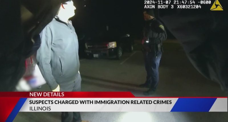 Migrants charged in Illinois after re-entering the country illegally