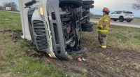 Montrose firefighters respond to two vehicle rollovers on I-70 E