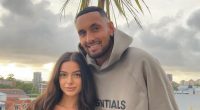 Nick Kyrgios throws rumour mill into overdrive with a single emoji after his alleged 'split' from Costeen Hatzi