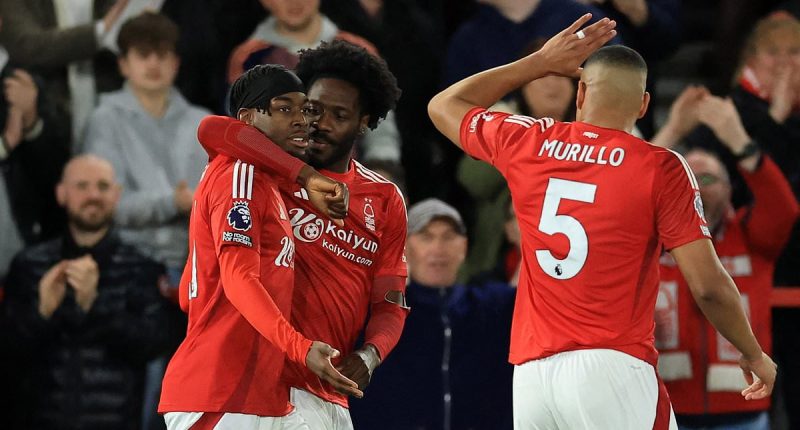 Nottingham Forest 1-0 Man United: Nuno Espirito Santo's side take another step towards the Champions League thanks to Anthony Elanga's wondergoal