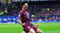O'Reilly Nics it for Man City: Youngster comes to Pep Guardiola's rescue as tame champions stop in-form Everton to strengthen Champions League hopes