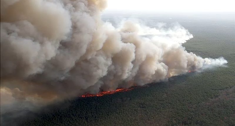 Ocean County, NJ wildfire: Garden State Parkway closed; mandatory evacuations ordered | Live Updates