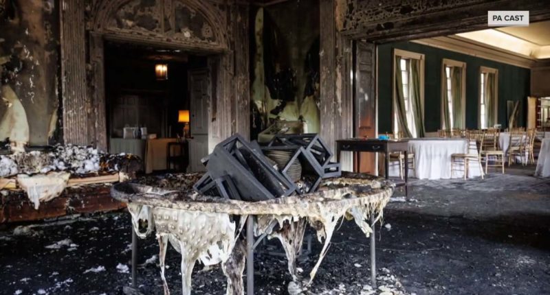Pennsylvania man arrested after governor's residence set on fire