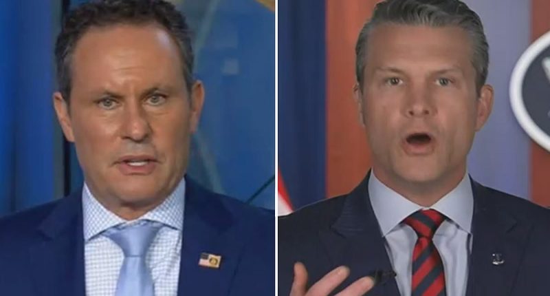 Pete Hegseth grins awkwardly as former Fox News colleague drops epic blunder during live interview