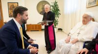 Pope Francis appears for Easter Sunday blessing after meeting JD Vance at Vatican