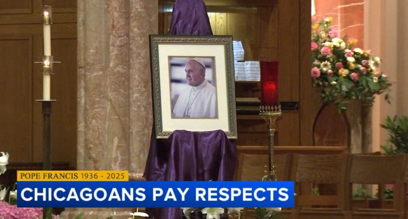 Pope Francis death: Chicago Cardinal Blase Cupich leads memorial Mass at Holy Name Cathedral for late pontiff