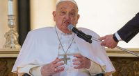 Pope makes surprise appearance at St. Peter’s Square, 2 weeks after leaving hospital
