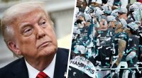 President Trump hosts Super Bowl champions the Philadelphia Eagles at the White House