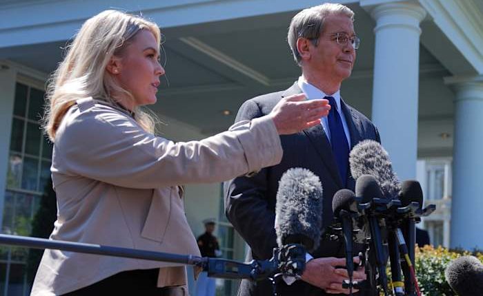 Pronouns in some reporters' email signatures get a stony response from Trump administration