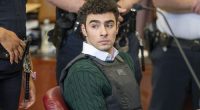 Luigi Mangione , accused of fatally shooting the UnitedHealthcare CEO Brian Thompson in New York City and leading authorities on a five-day search is scheduled, appears in court for a hearing, Friday, Feb. 21, 2025, in New York. (Steven Hirsch/New York Post via AP, Pool)