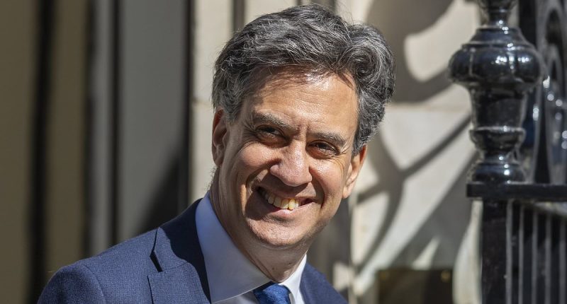 QUENTIN LETTS: Goofball Ed pranced into the Commons dressage ring with gnashers bared