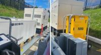 A﻿ fleet of electric buses owned by a Transport NSW contractor was pictured being charged by diesel generators, raising questions about the state government's transition to green energy.