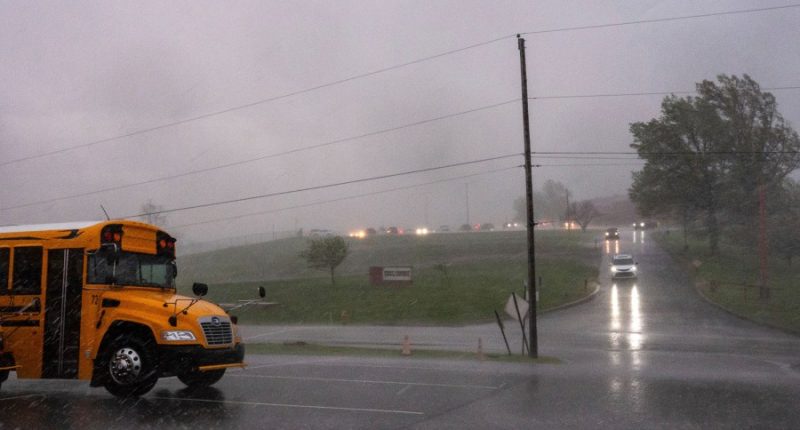 Record rainfall forces evacuations and rescues in Oklahoma as a storm leaves 3 dead in Pennsylvania