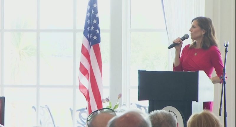 Rep. Nancy Mace speaks at St. Helena Island town hall