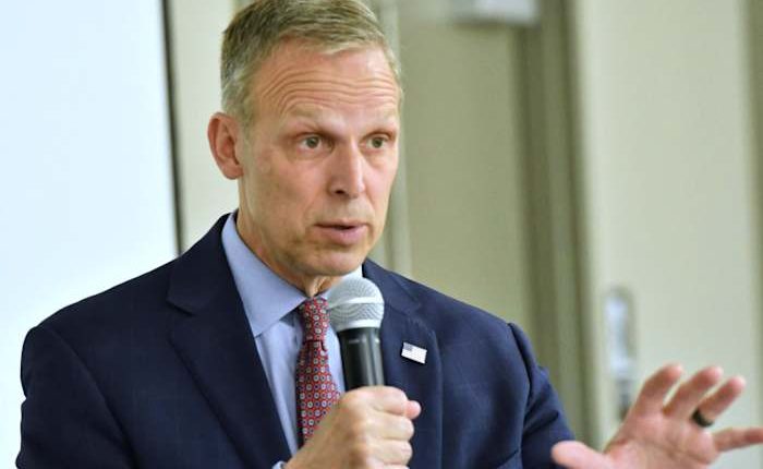 Republicans in the toughest swing districts become hard to find for people angry about Trump