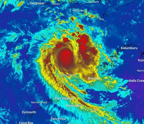 Cyclone Errol is forecast to make landfall on Good Friday.