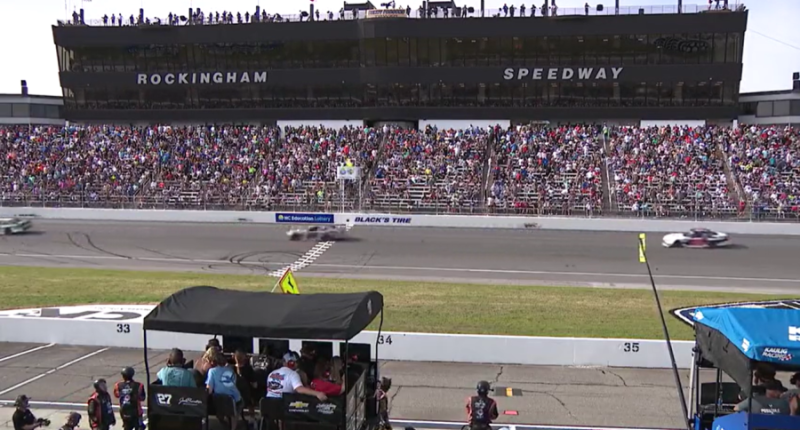 Sammy Smith wins Xfinity Series race at Rockingham after Jessie Love's post-race disqualification