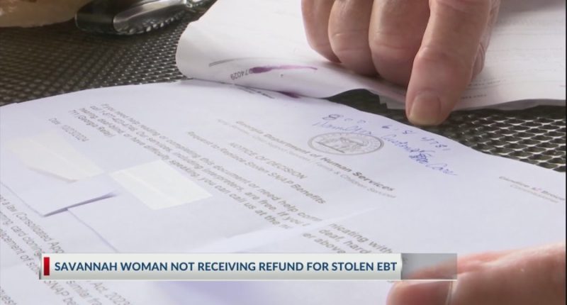 Savannah woman not receiving refund for stolen EBT