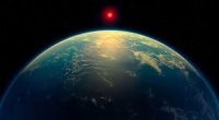 The massive K2-18b planet, where two gases associated with  microbial life on Earth were detected.
