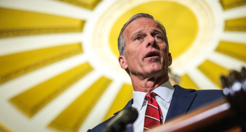 Senate Republicans eye budget vote amid growing fight over Trump tax cuts