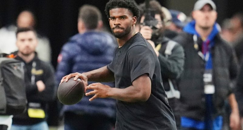 Shedeur Sanders' long wait ends when Browns take him in the 5th round of the NFL draft