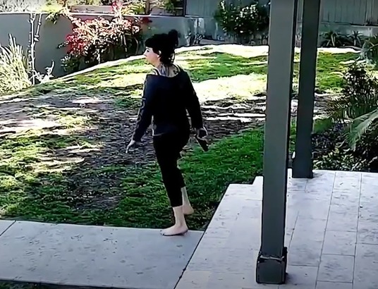 Shocking new bodycam footage shows Weezer star’s gun-wielding wife being confronted by cops before they open fire