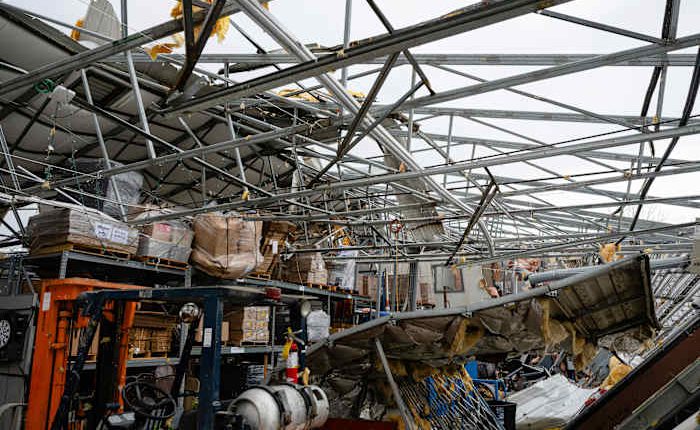South and Midwest face potentially catastrophic rains and floods while reeling from tornadoes