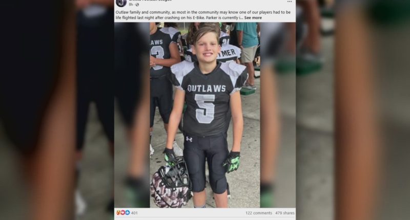St. Johns community supports boy in e-bike crash