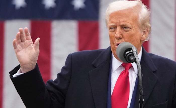 States sue to block Trump's election order, saying it violates the Constitution