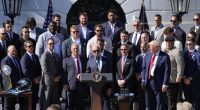 Super Bowl champs visit the White House