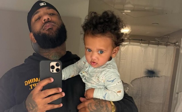 THE GAME SHARES SWEET PHOTOS OF HIS SON WITH SHANIECE HAIRSTON