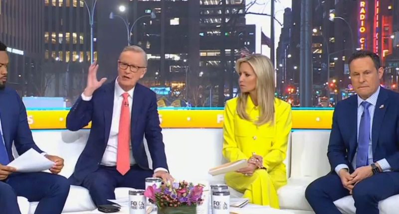 Tension erupts on Fox and Friends as hosts clash over tariffs