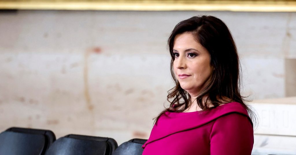 Tensions arise over Speaker Mike Johnson's efforts to bring Rep. Elise Stefanik back into the fold