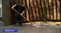 Thieves have made off with thousands of dollars worth of luxury items in a ramraid of a David Jones shop in Melbourne.
