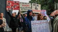 Thousands rally after alleged murder of teen Audrey Griffin