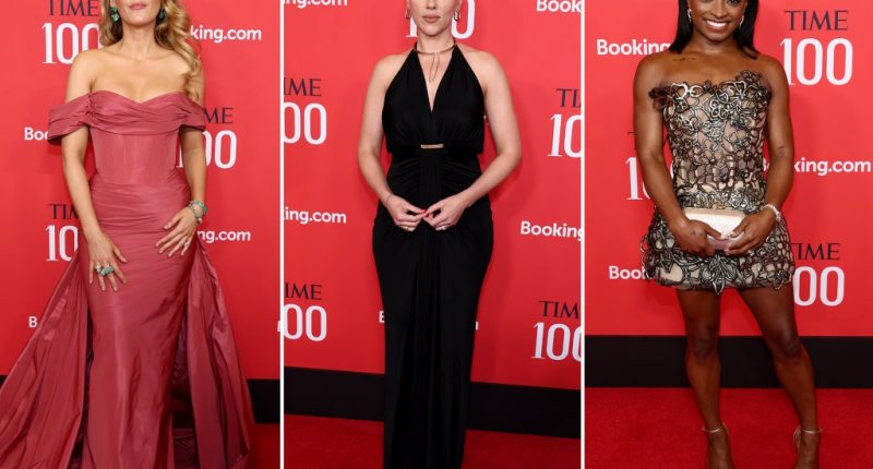 Time100 Gala 2025 red carpet: See all the celebrity looks
