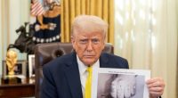 Trump Posts Photo of Illegal Alien's Knuckle Tattoos Amid MS-13 Charges