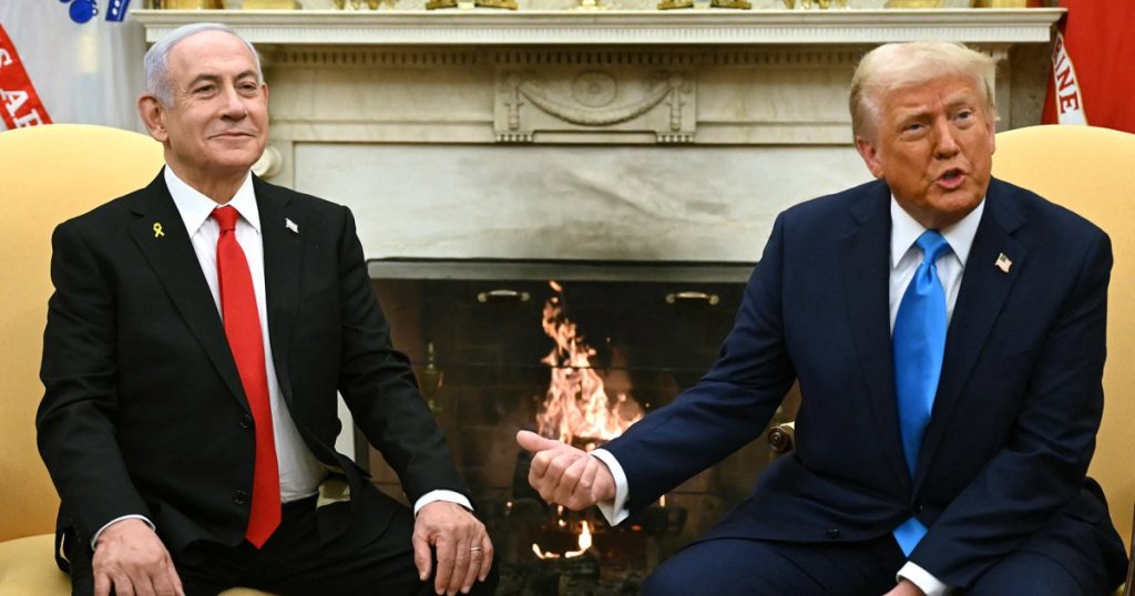 Trump meets with Netanyahu at White House