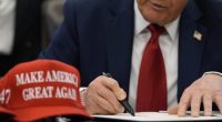 Trump store is selling 'Trump 2028' hats
