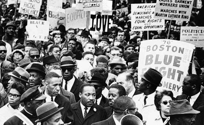 Trump's attack on diversity takes center stage as Boston remembers 1965 Freedom Rally led by MLK