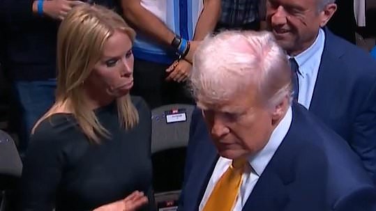 Truth behind Donald Trump's brutal UFC snub of RFK Jr's actress wife Cheryl Hines revealed as new footage emerges