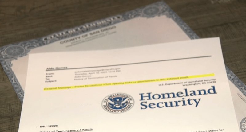US-born Californian warned to leave country immediately by DHS