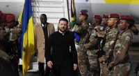 Ukraine's Zelenskyy arrives in South Africa for state visit following Trump's renewed criticism