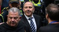Tony Mokbel walks out of Victoria's Court of Appeal after he was granted bail. 4th April 2025