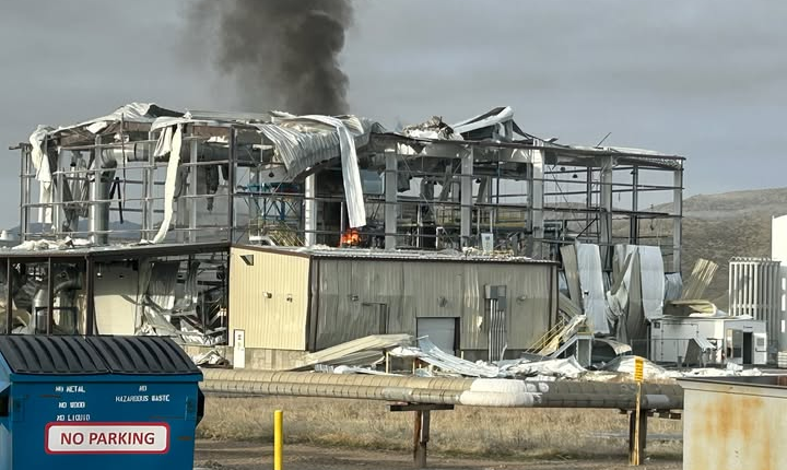 Video: Utah Northrop Grumman facility explodes, crews respond to fire