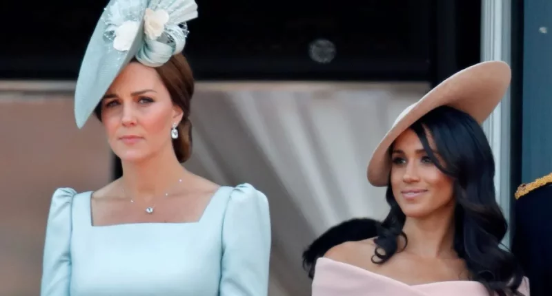 Video of Meghan Markle Giving Kate 'Death Stares' in Public Goes Viral