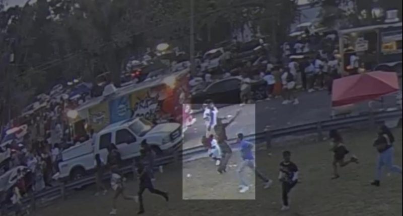 Video shows possible suspect in shooting during Lake City Easter celebration